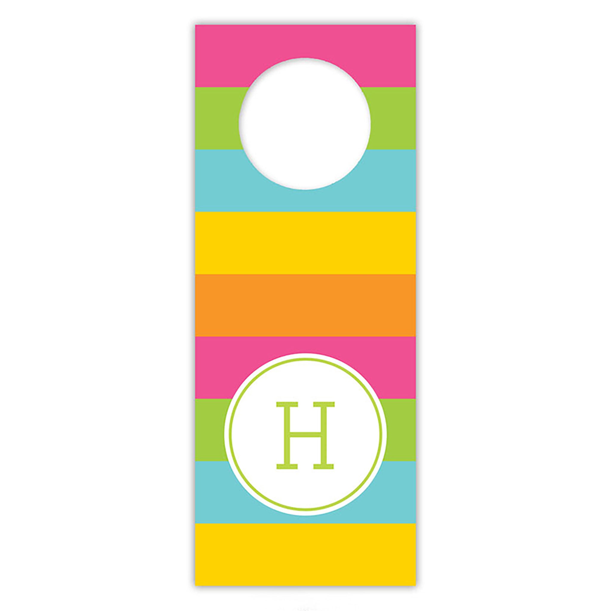 Bold Stripe Band Wine Tag