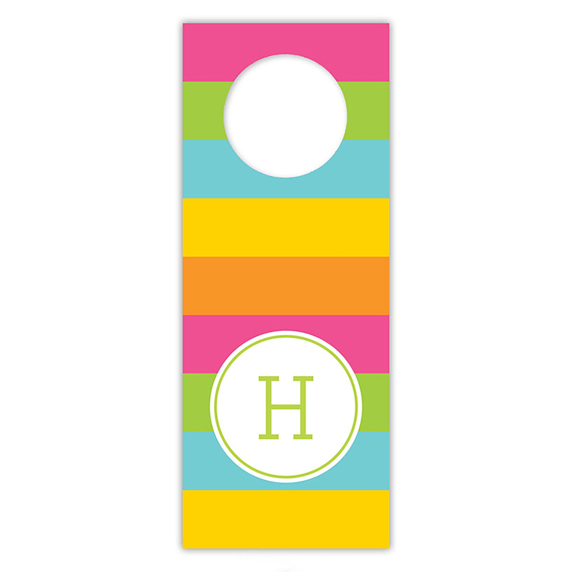 Bold Stripe Band Wine Tag