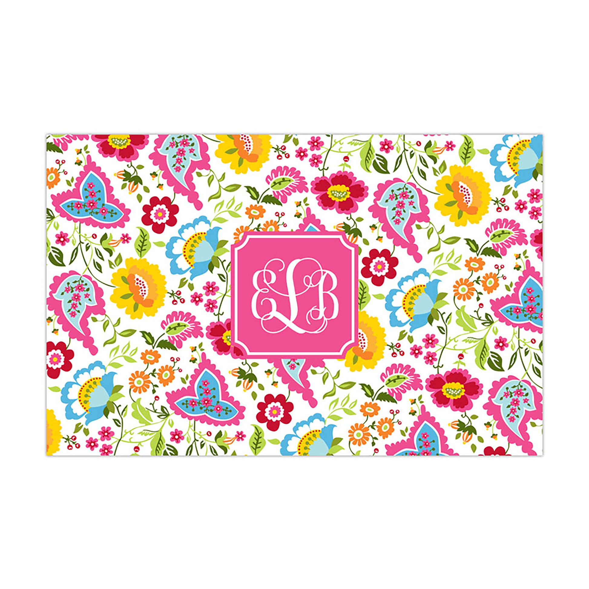 Bright Floral Placemat