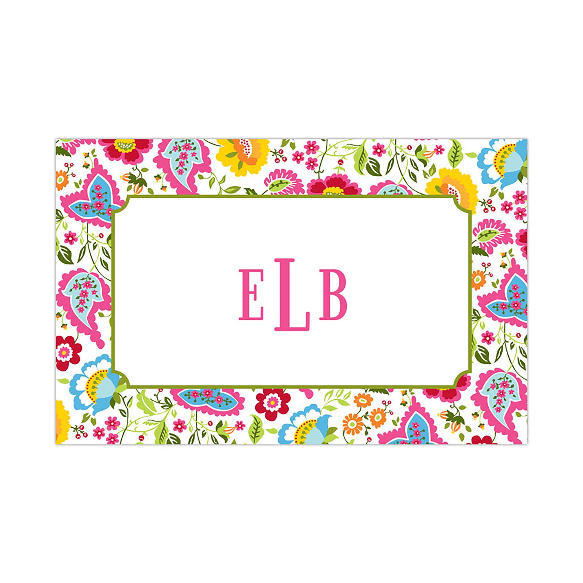 Bright Floral Placemat