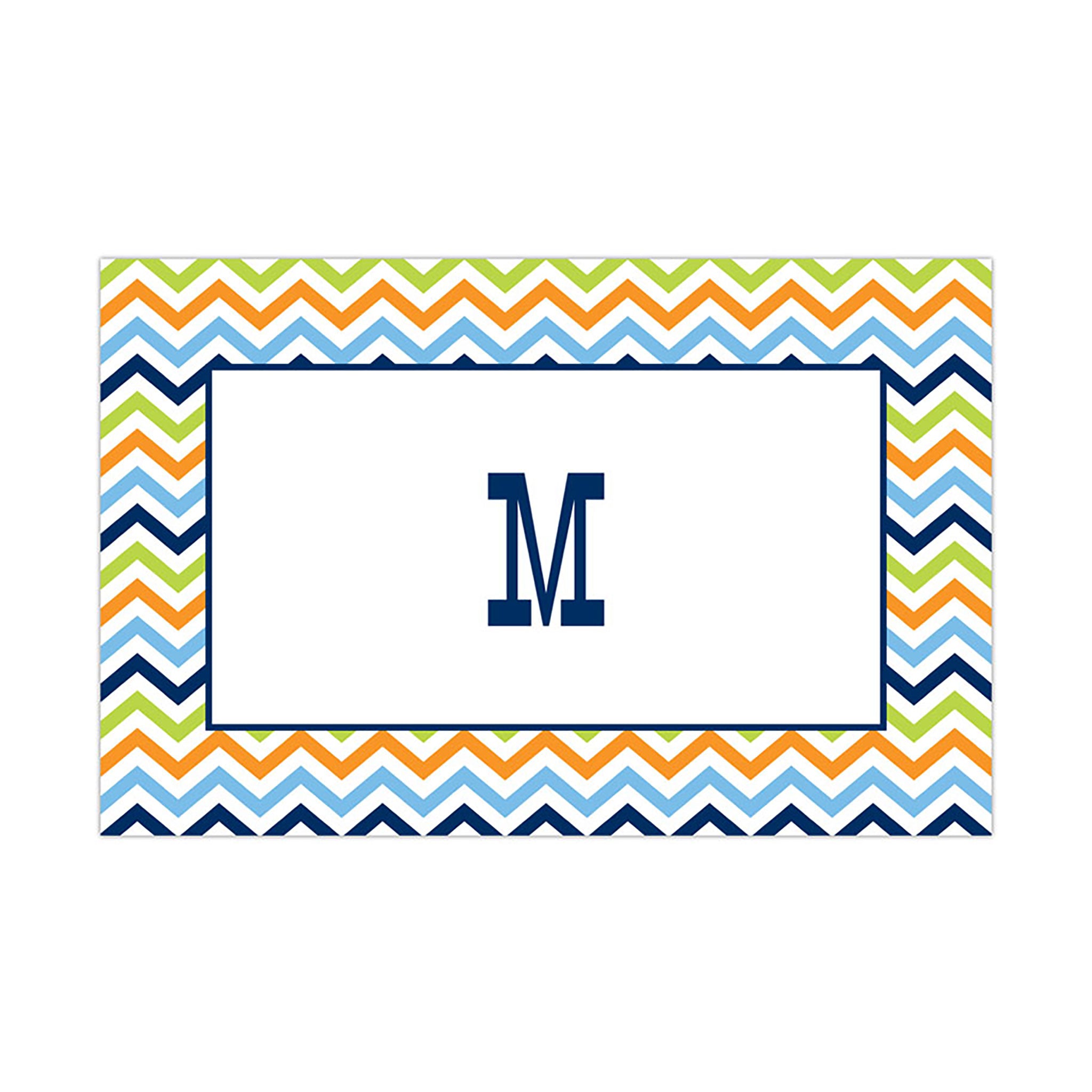 Chevron Multicolor Placemat