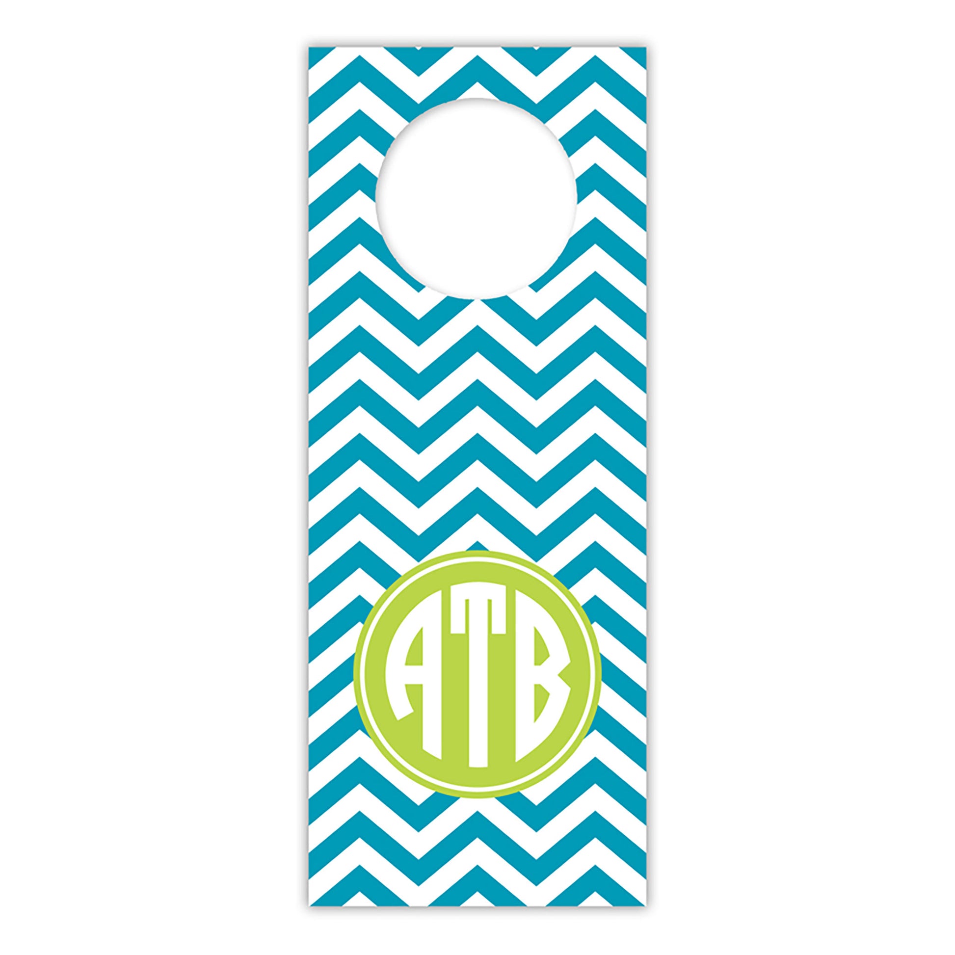 Chevron Wine Tag
