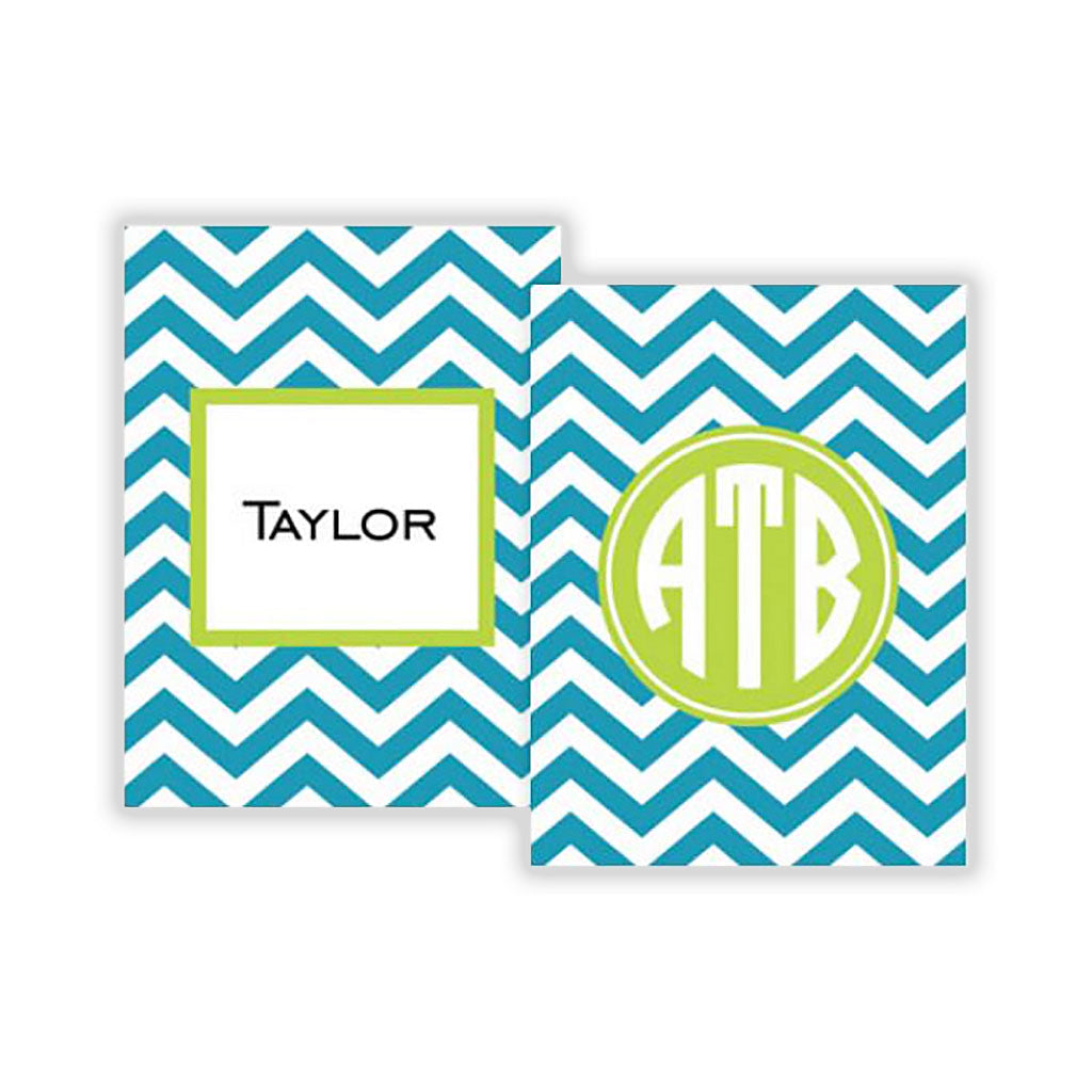 Chevron Wine Tag