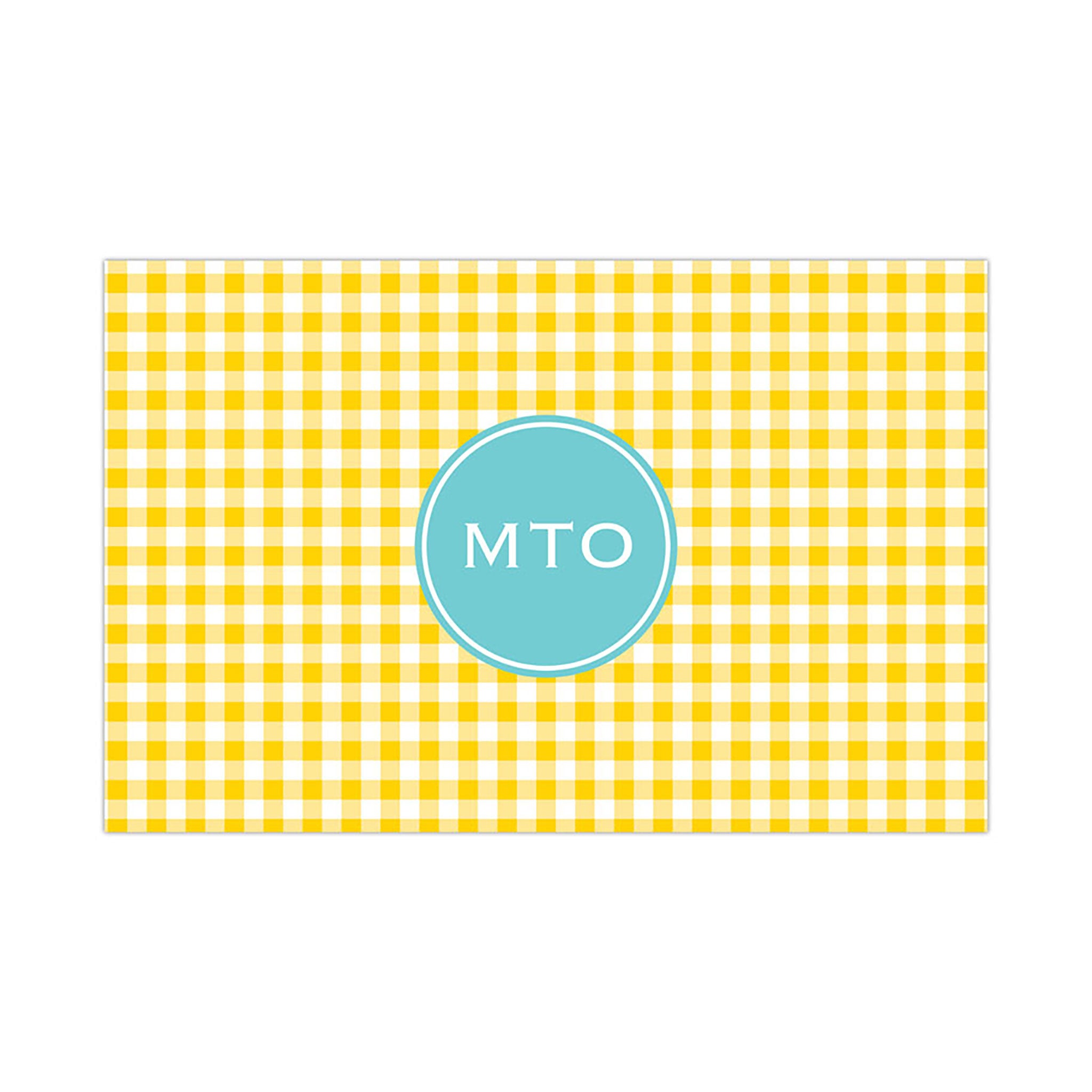 Classic Check Placemat