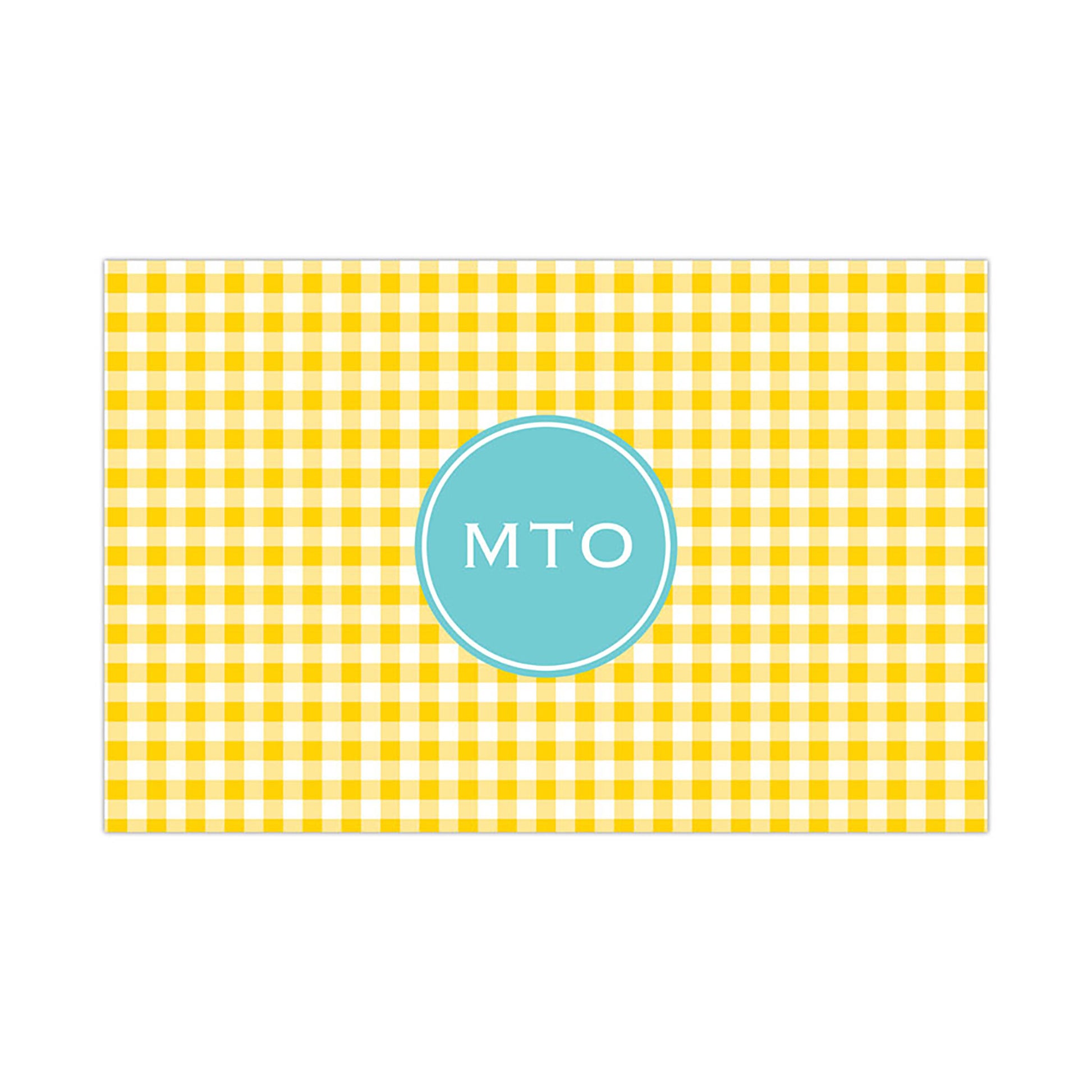 Classic Check Placemat