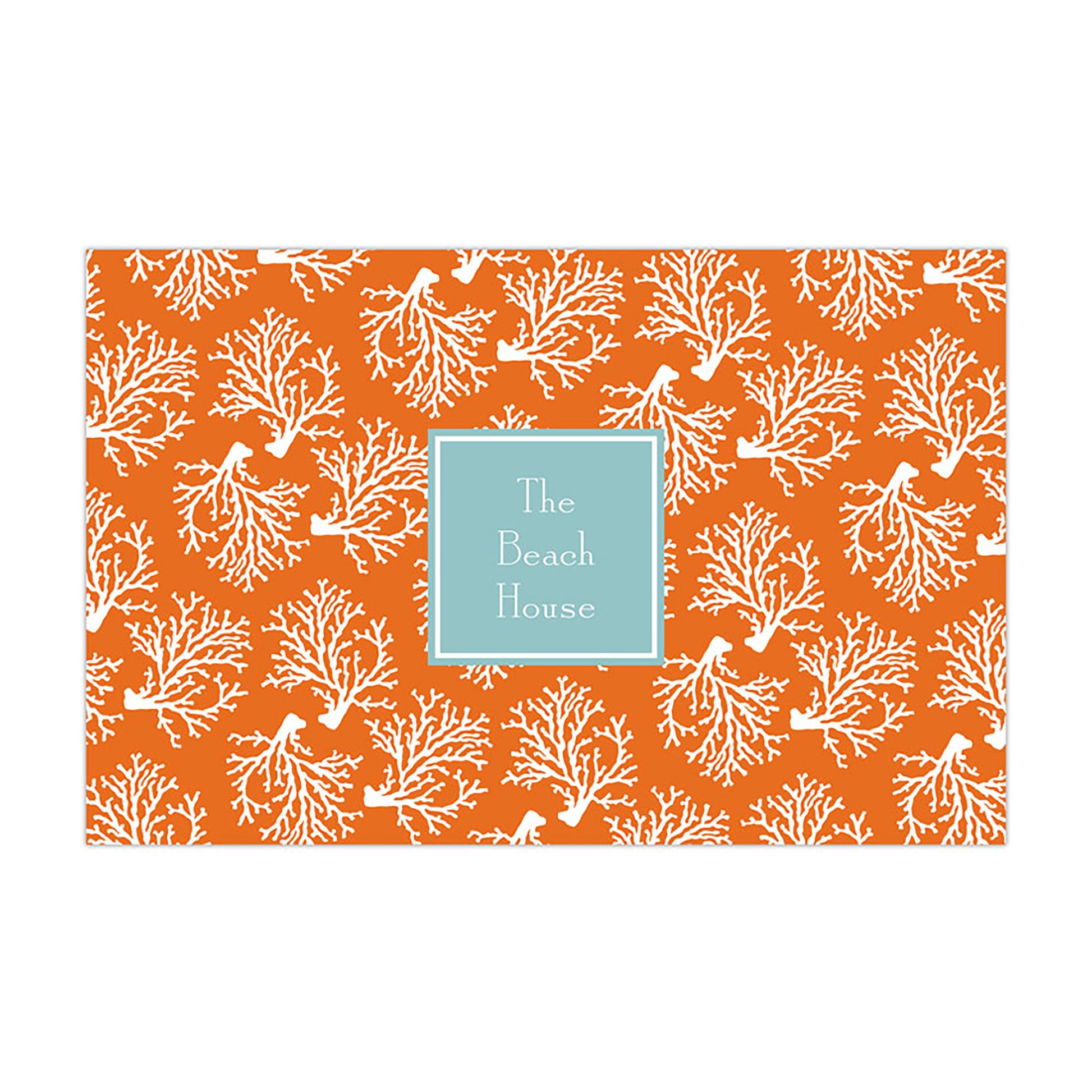 Coral Repeat Placemat