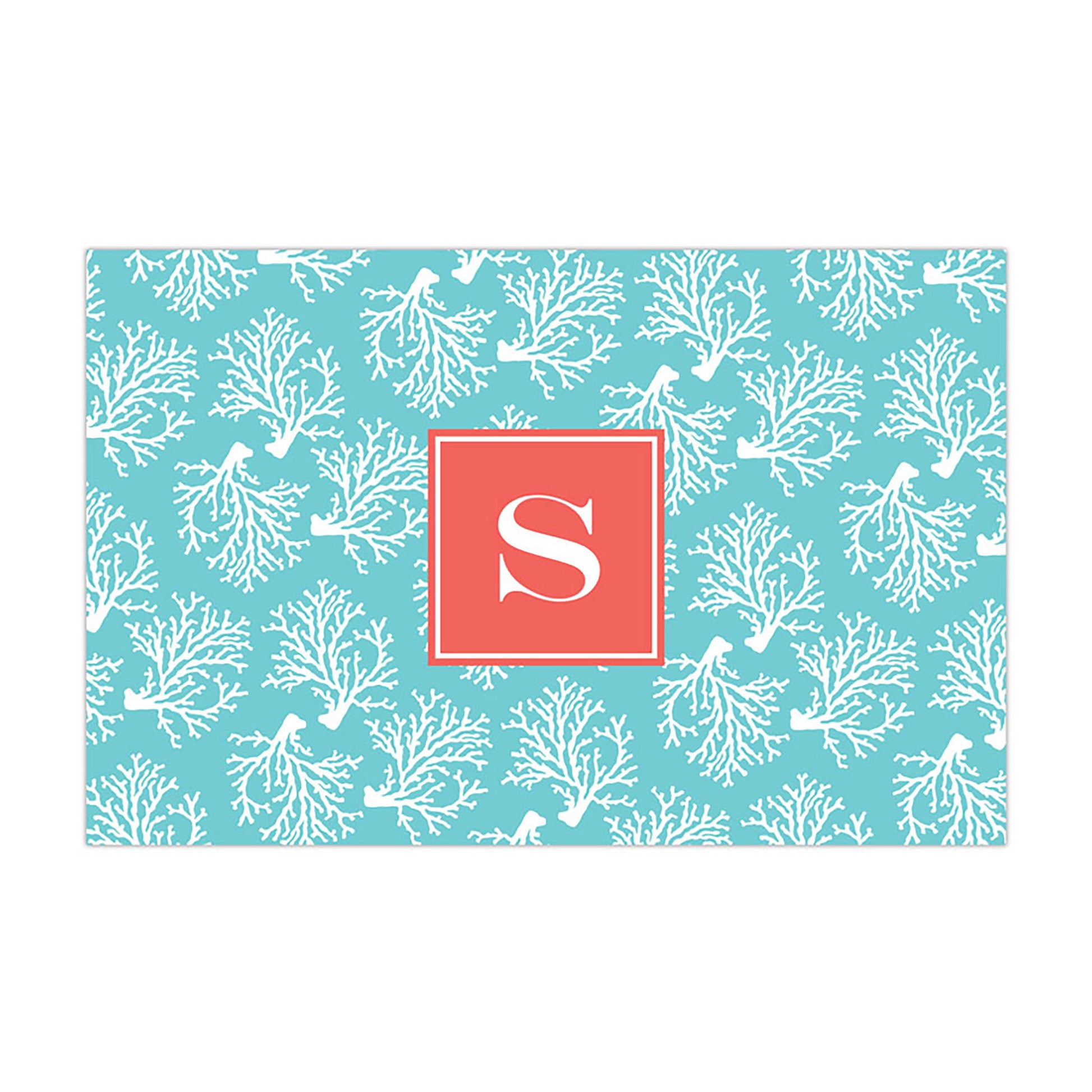 Coral Repeat Placemat