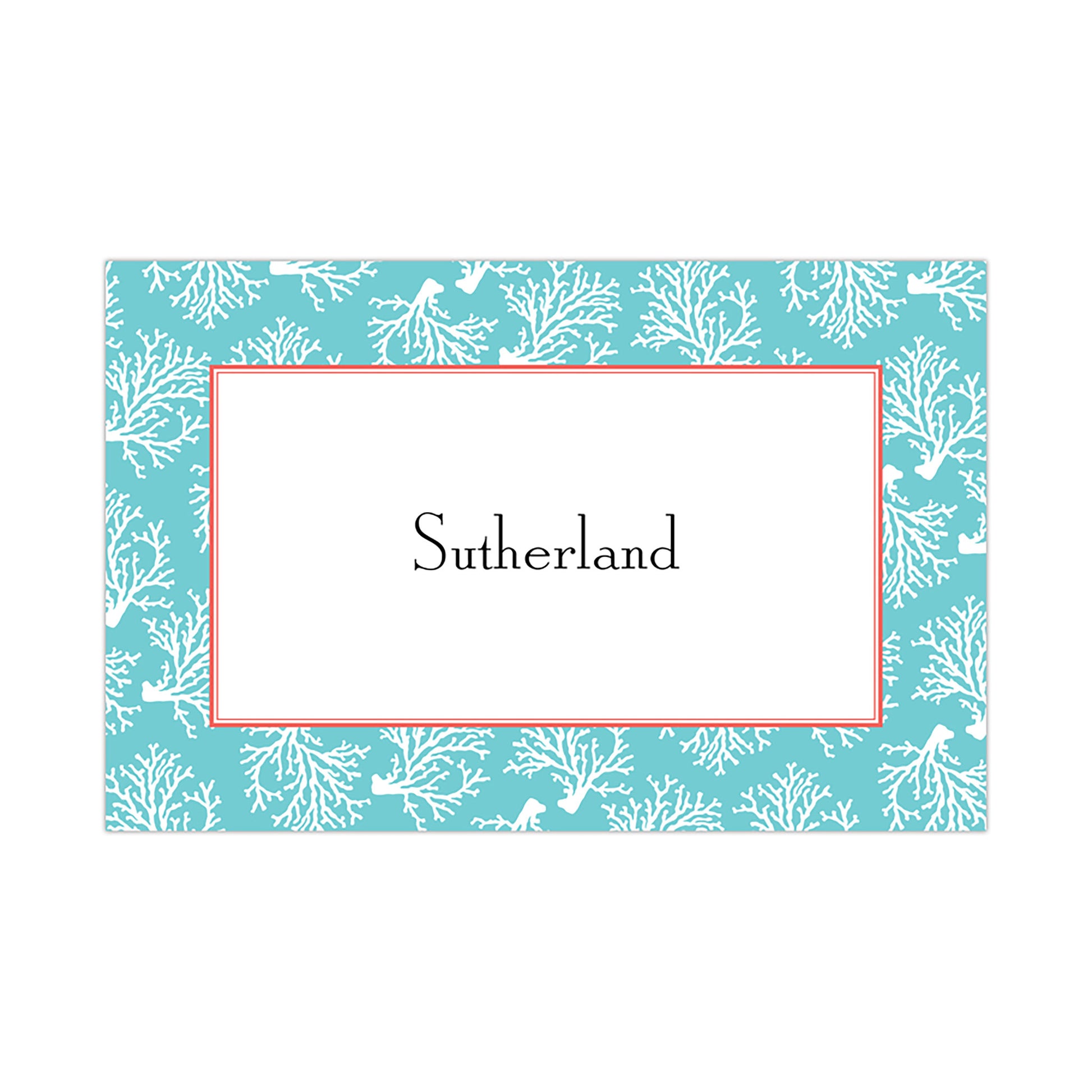 Coral Repeat Placemat