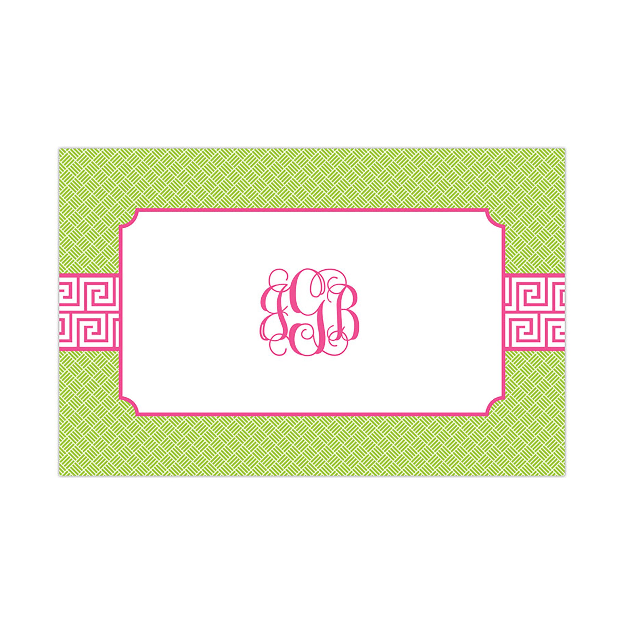 Greek Key Band Placemat