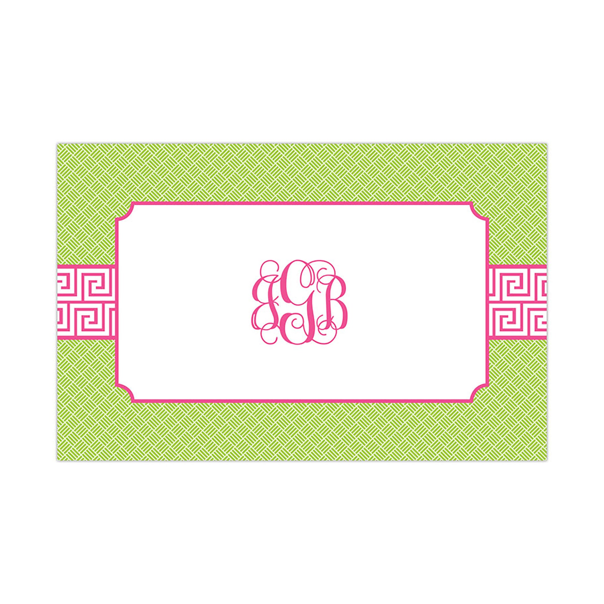 Greek Key Band Placemat