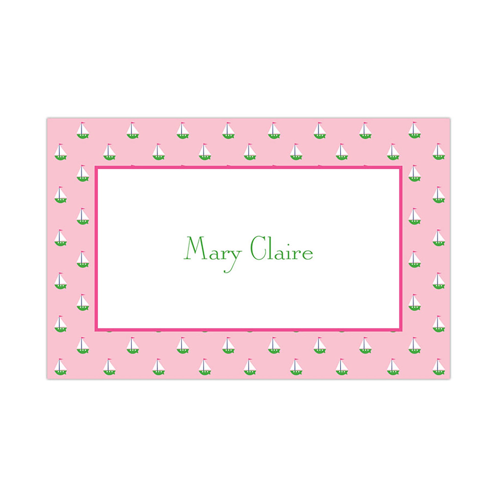 Little Sail Boat Placemat