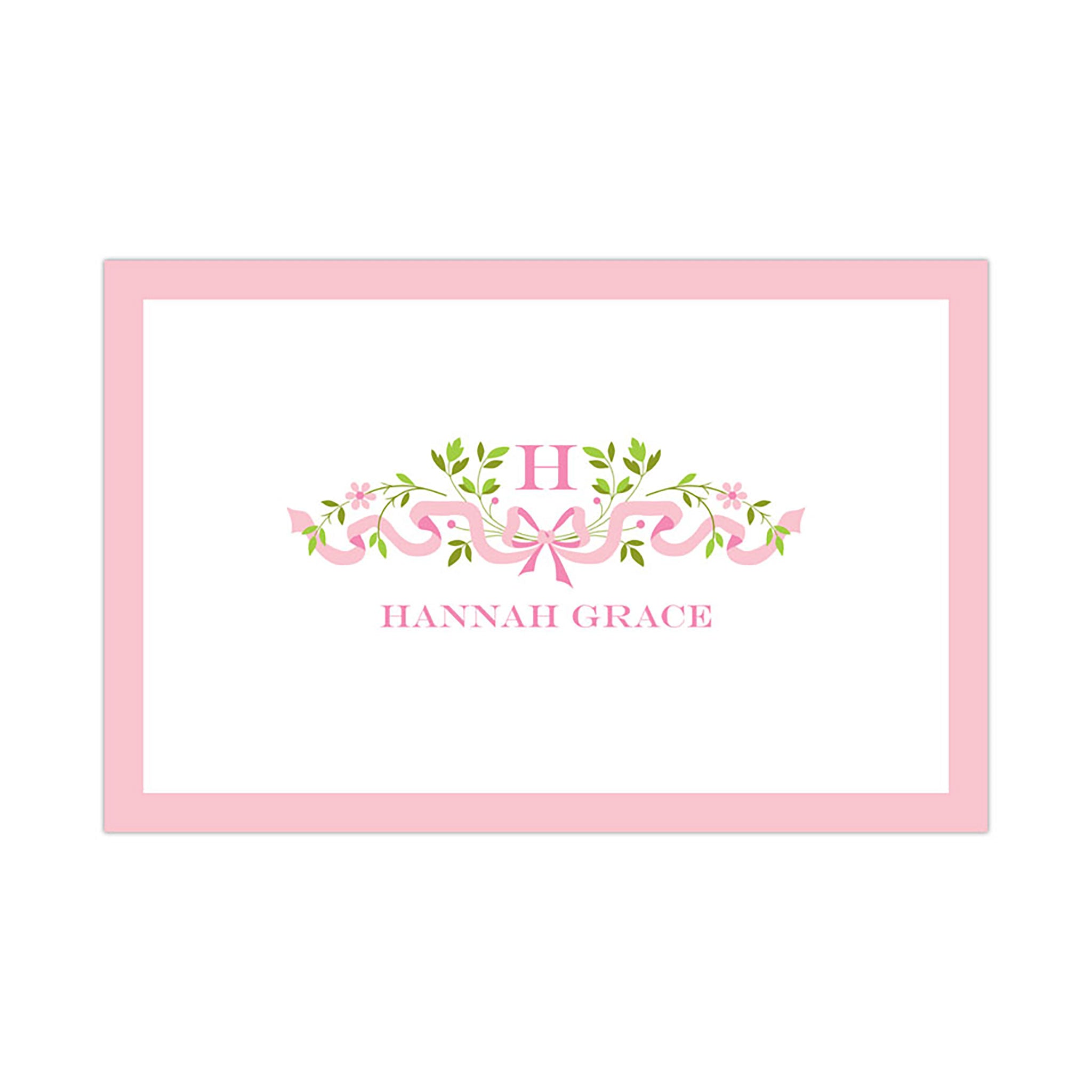 Ribbon Pink Placemat