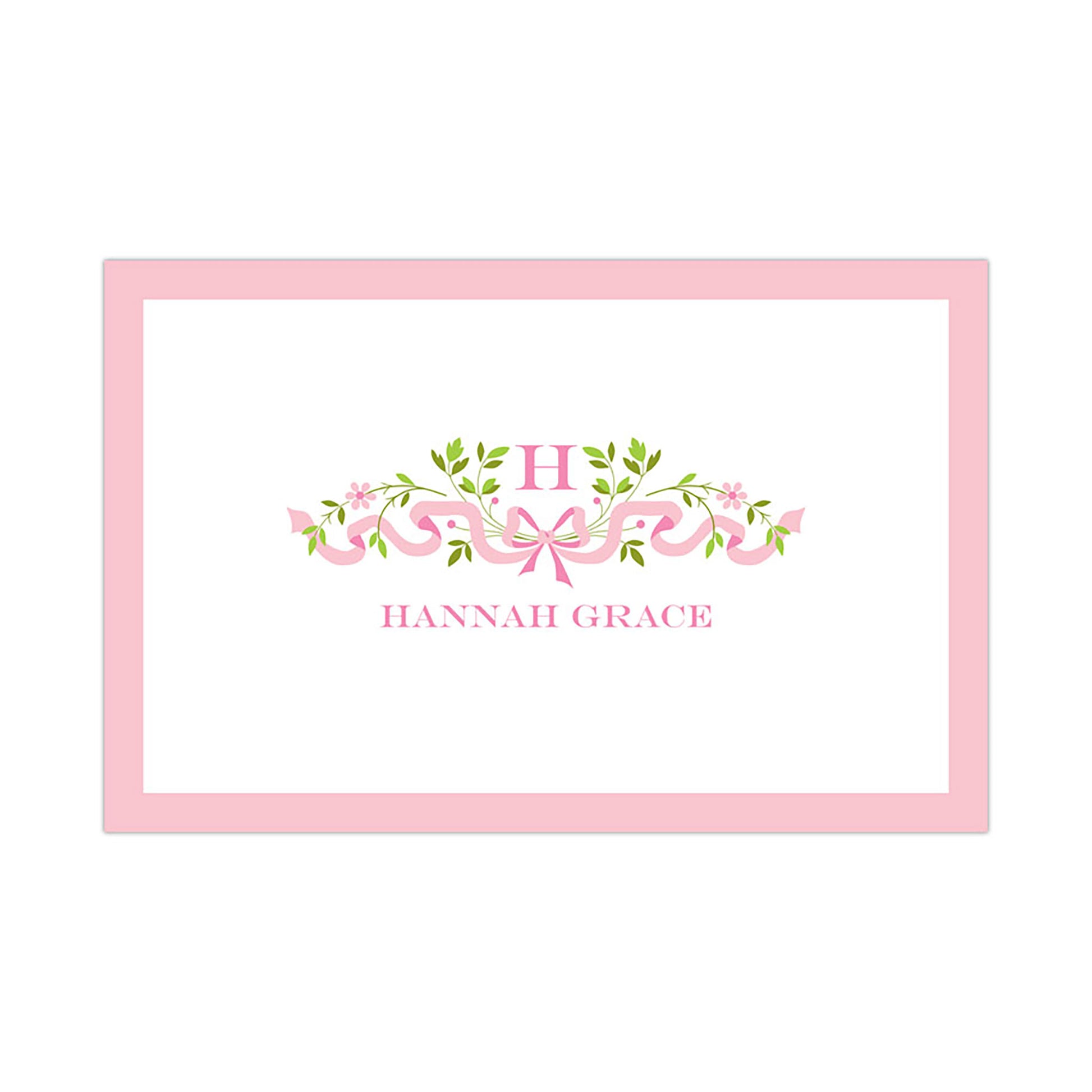 Ribbon Pink Placemat