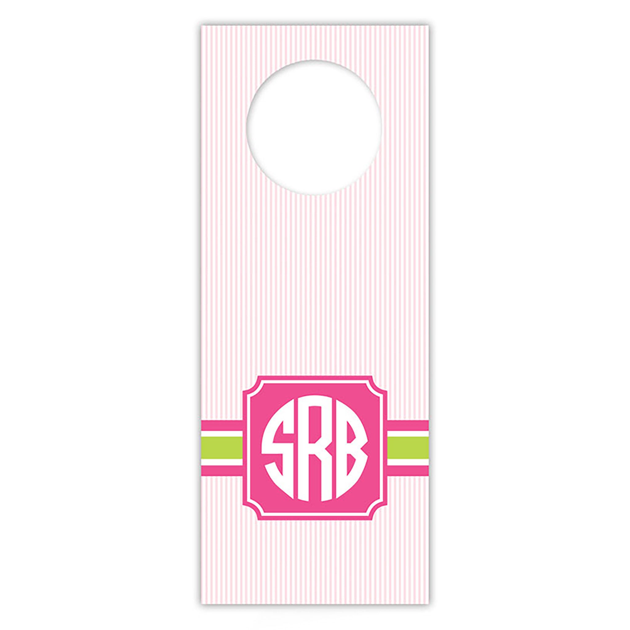 Seersucker Band Wine Tag