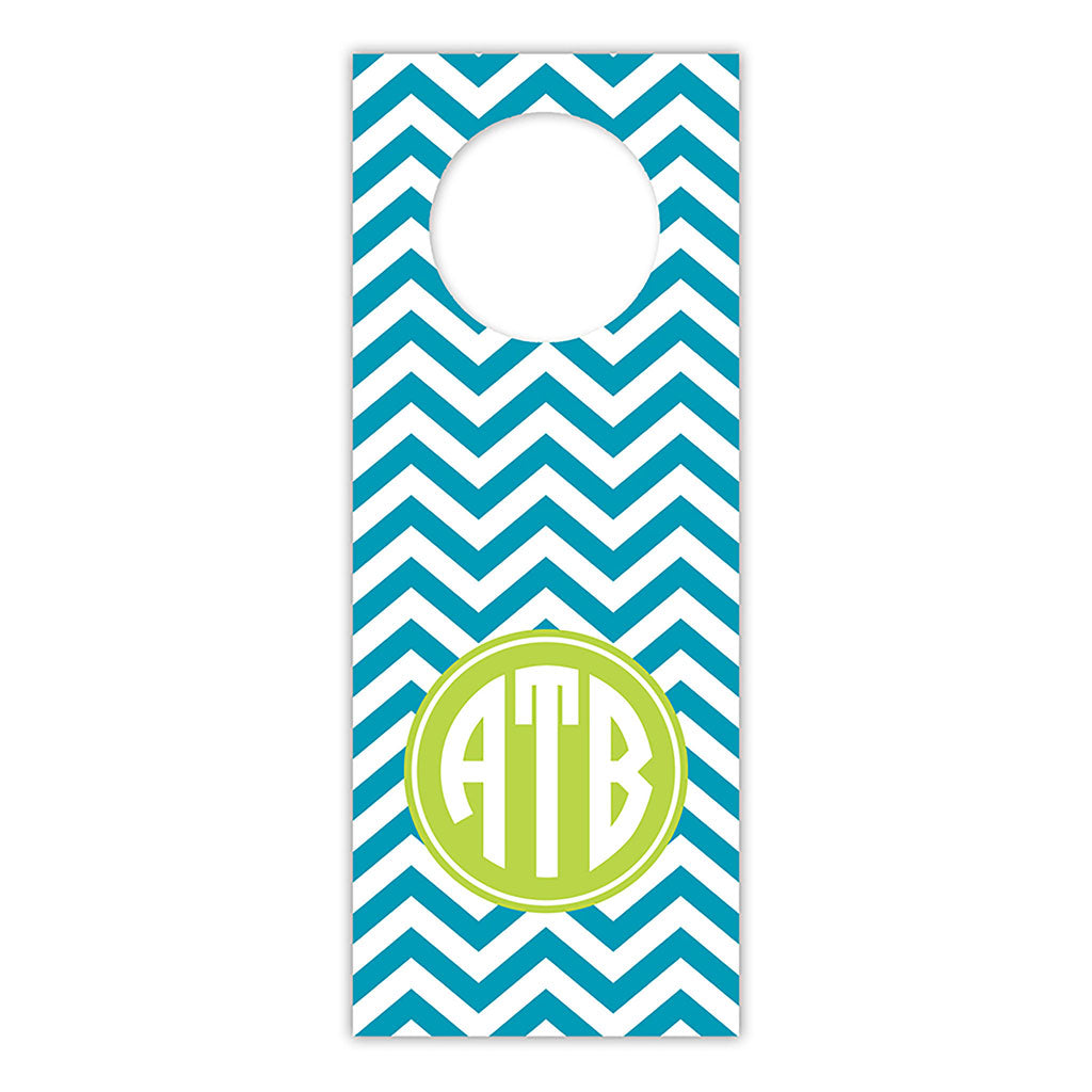Chevron Wine Tag