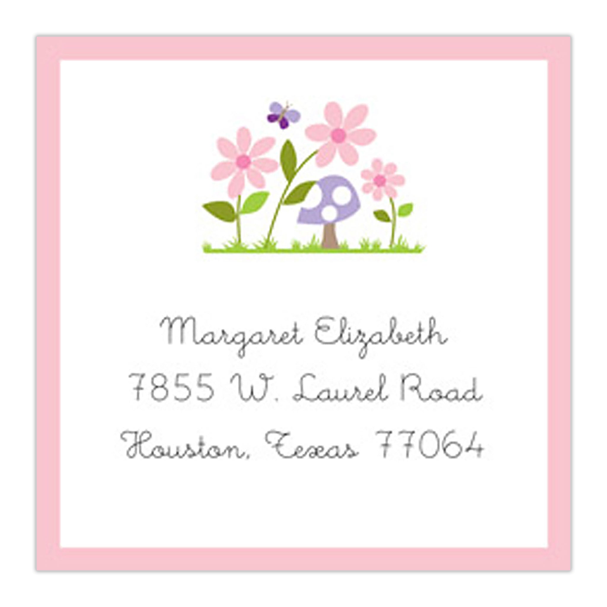 Bloom Square Sticker