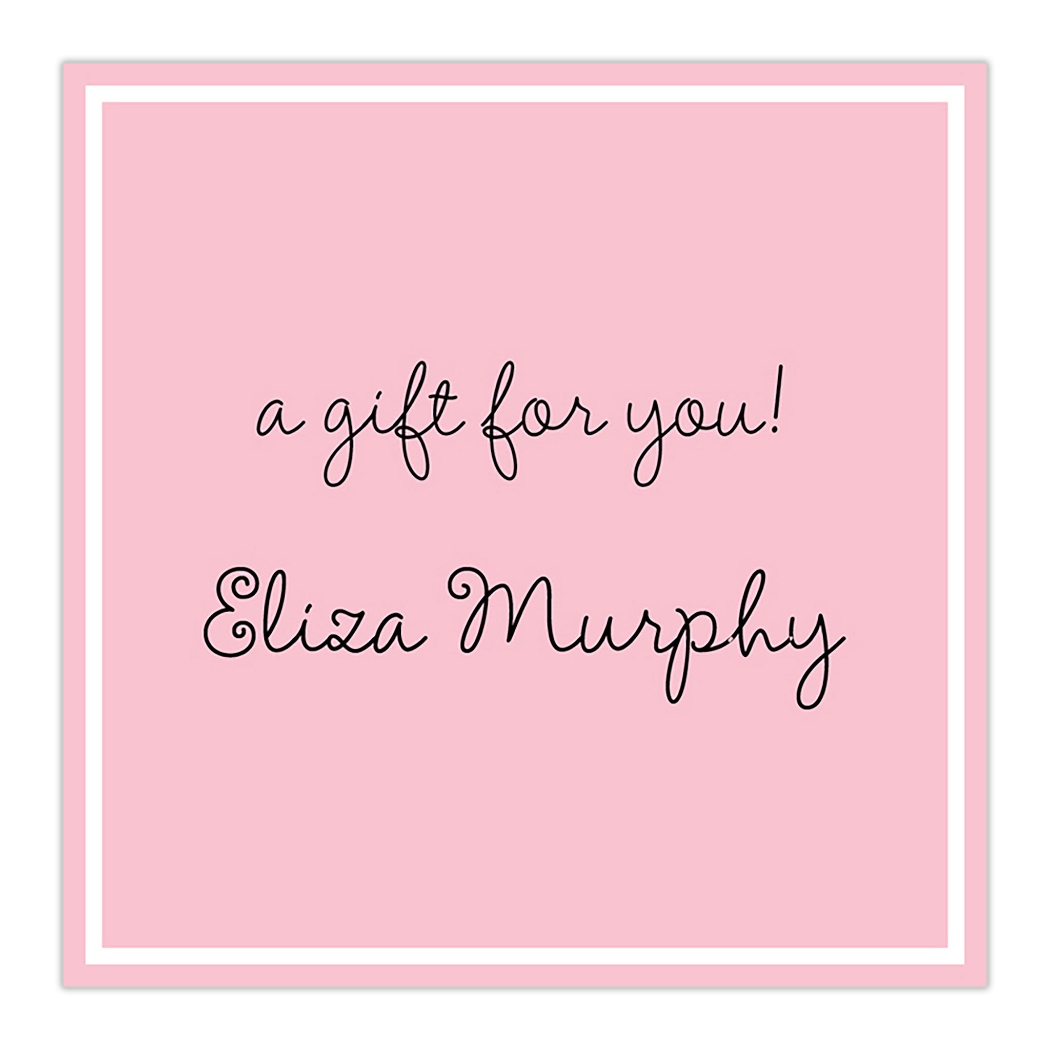 Classic Square Sticker Petal