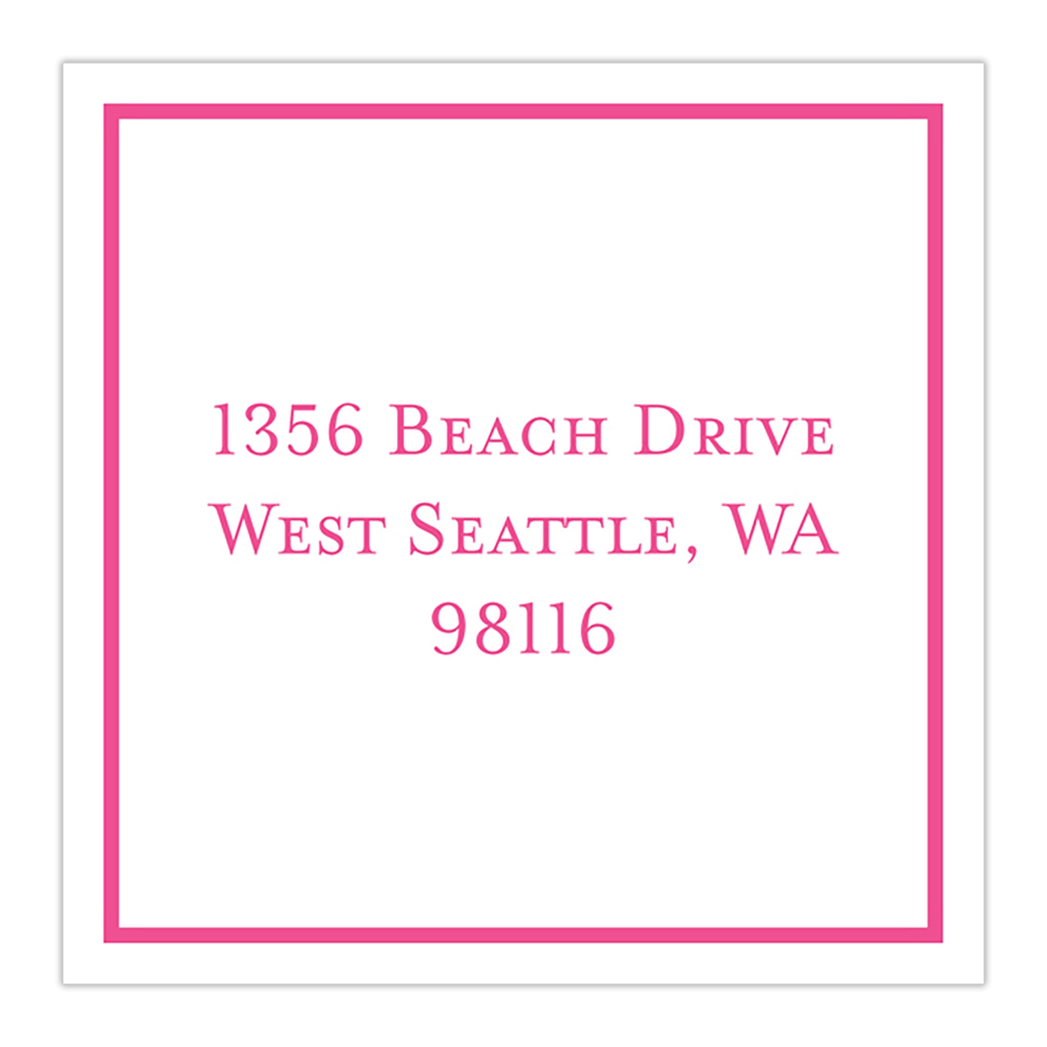 Classic Square Sticker