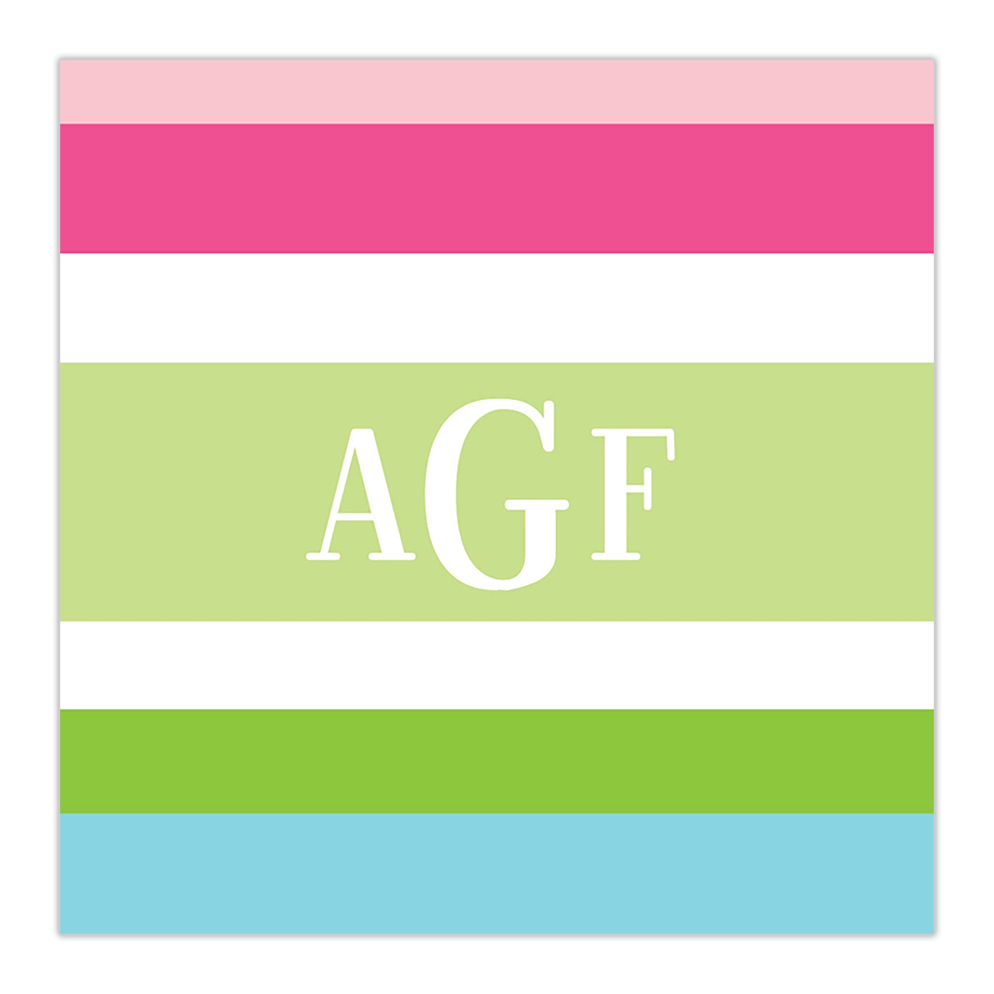 Espadrille Preppy Square Sticker