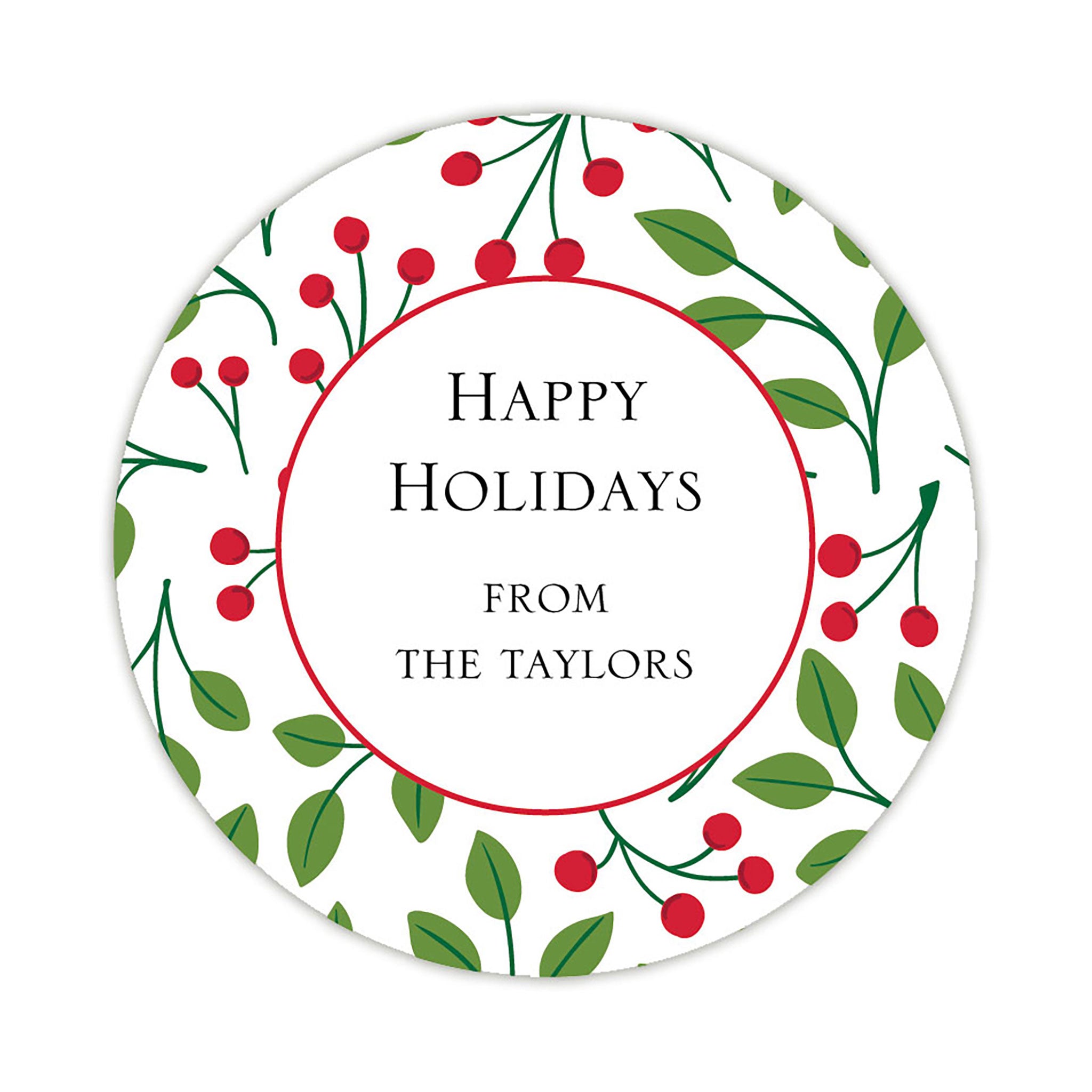 Christmas Berries Red