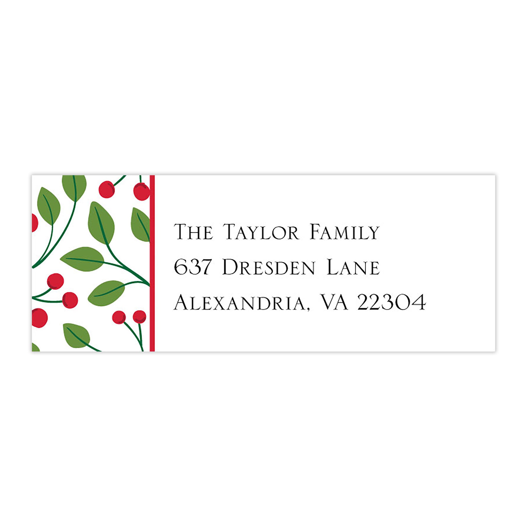 Christmas Berries Red