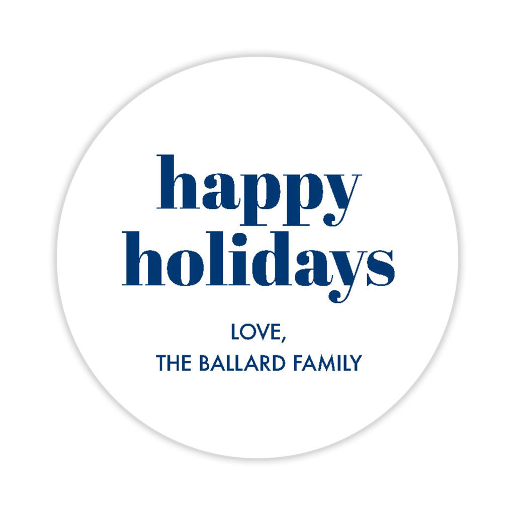 Poster Happy Holidays