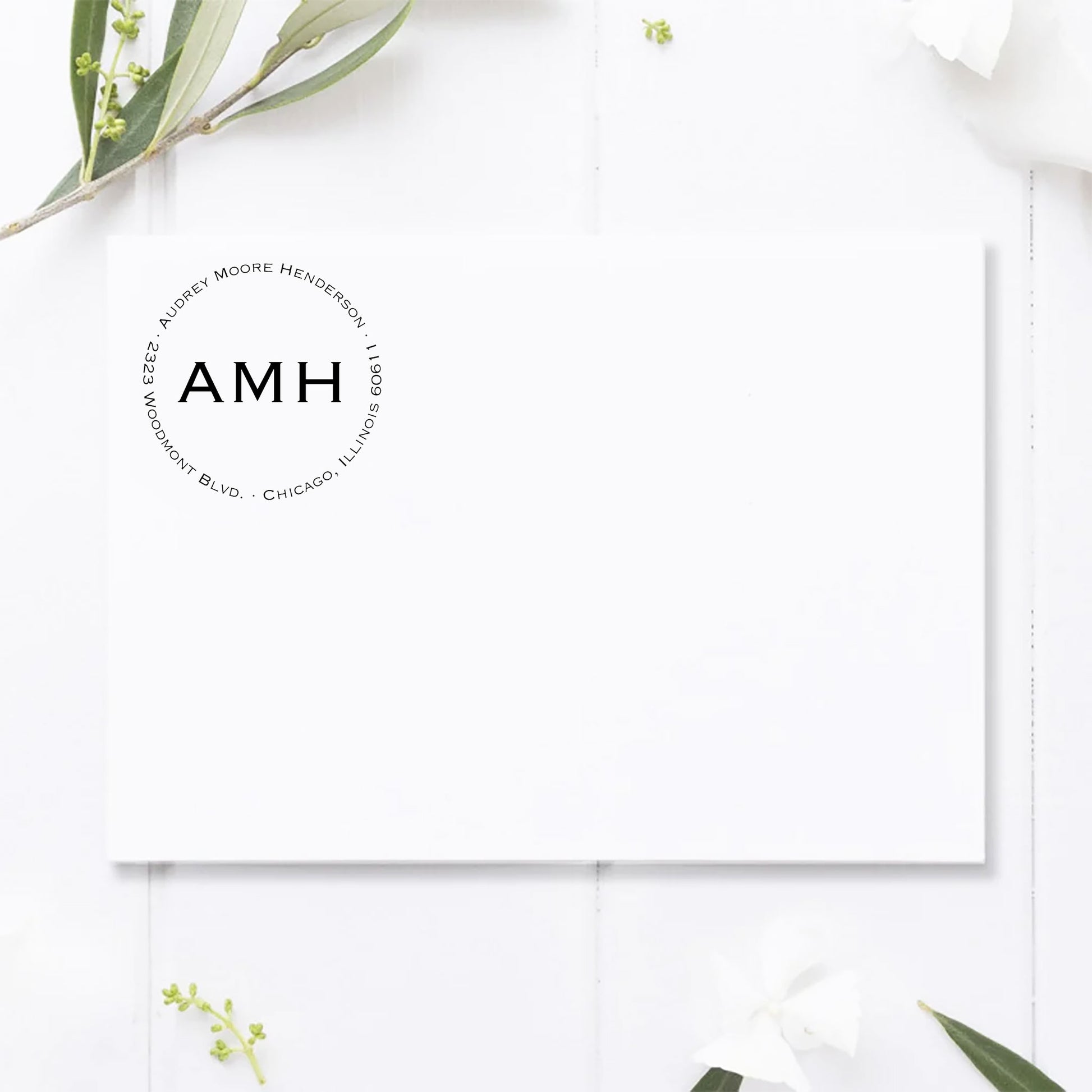 Three Initials Stamper