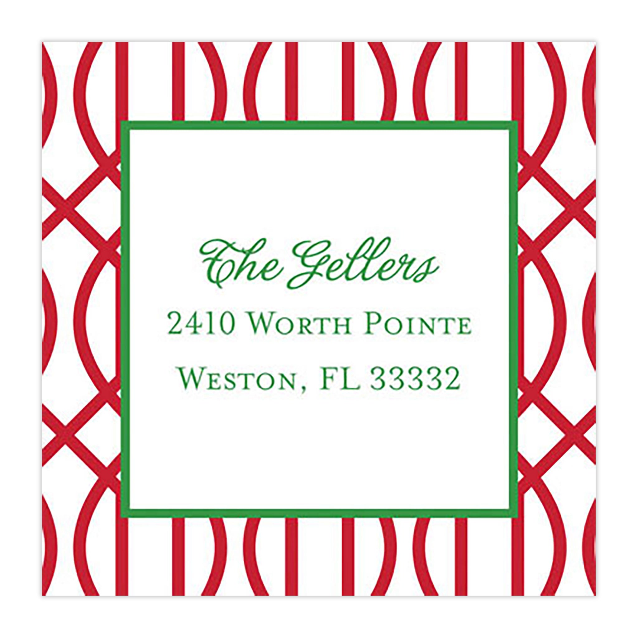 Trellis Reverse Cherry